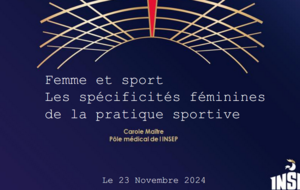 Conférence Sport Santé - le sport au féminin