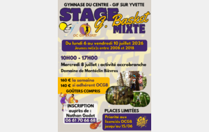 Stage Basket Juillet 26