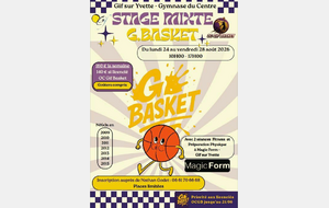 Stage Basket aout 2026